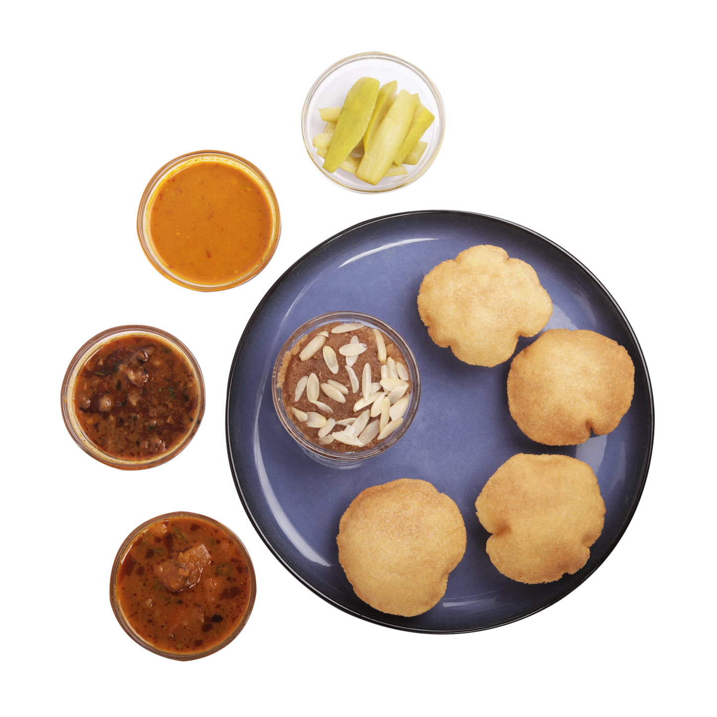 Halwa Nagori desi Ghee