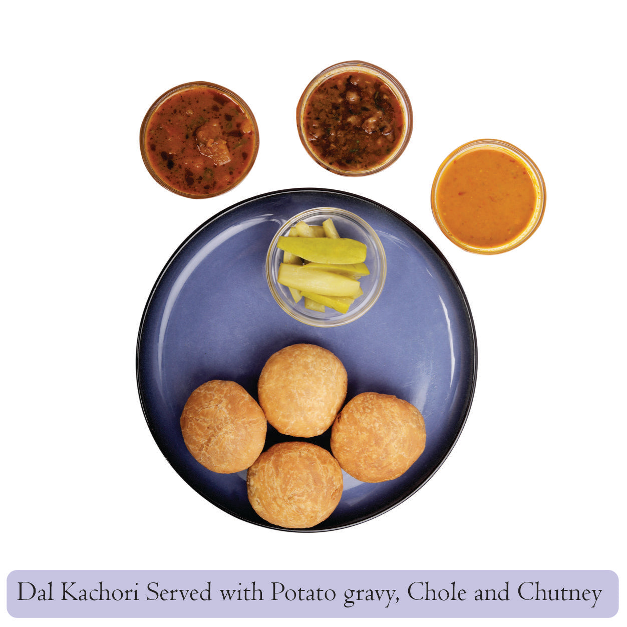 Dal Kachori Desi ghee (per pc)