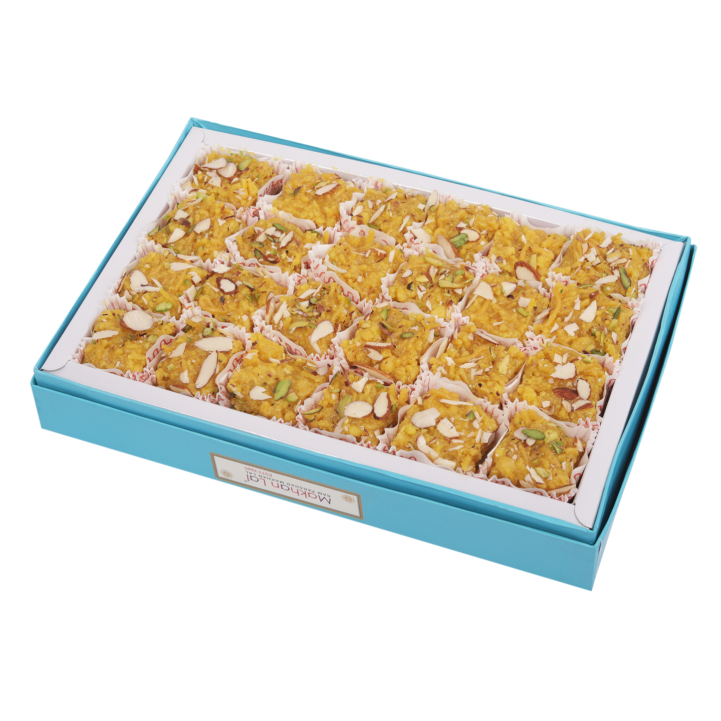 Sev badam burfi